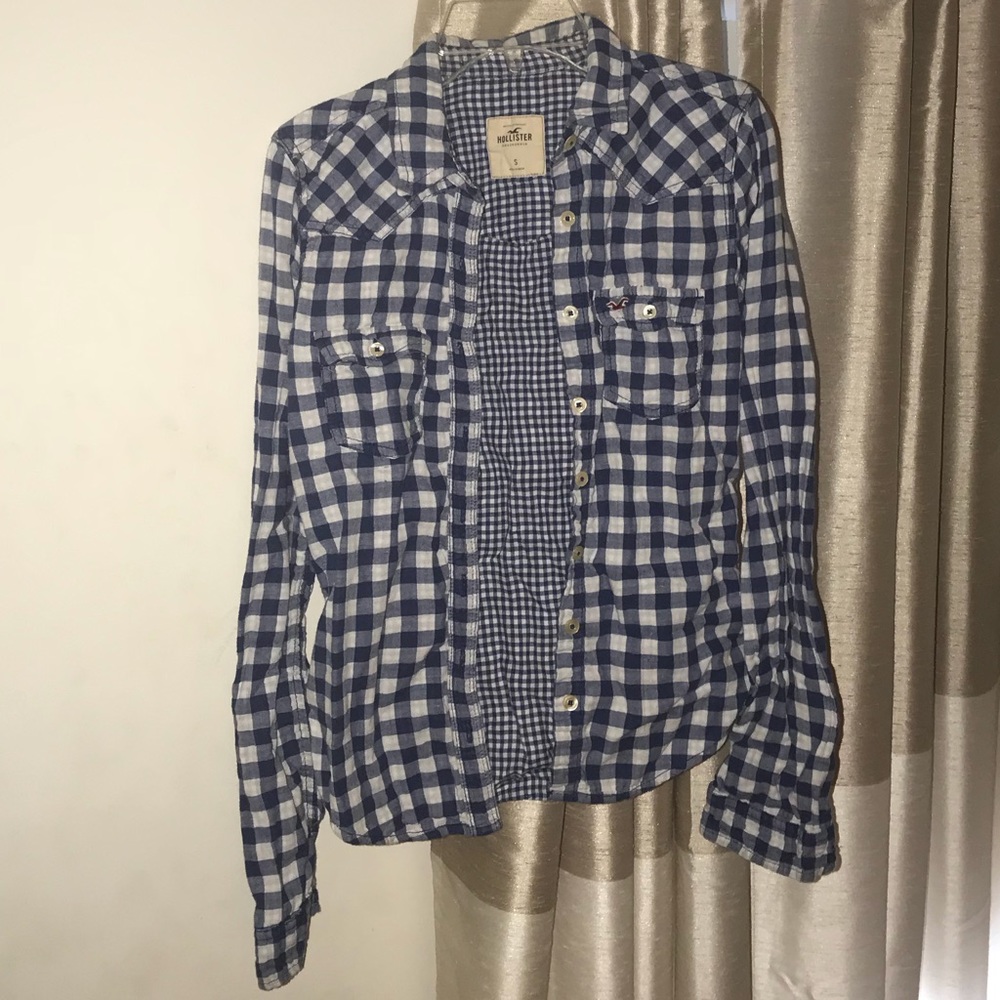 Plaid Button-Up